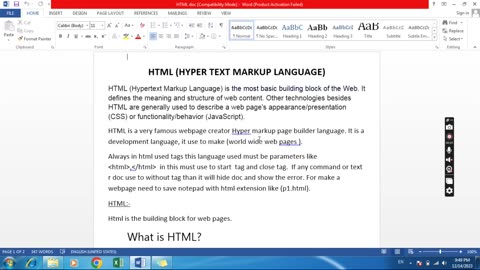 Introduce html full course beginner to advance