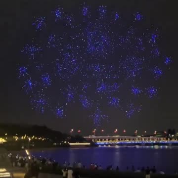 China outdoes itself again… After setting a world record with over 8,000 drones in a light show…