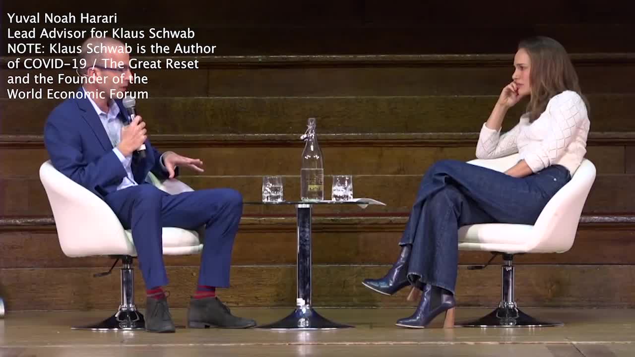 Yuval Noah Harari | Top Klaus Schwab Advisor Explains 'The Dangers Of Free-Will'