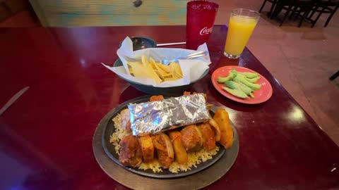 MEAL OF THE DAY AT AGAVE RESTAURANT MOUNT VERNON ILLINOIS USA