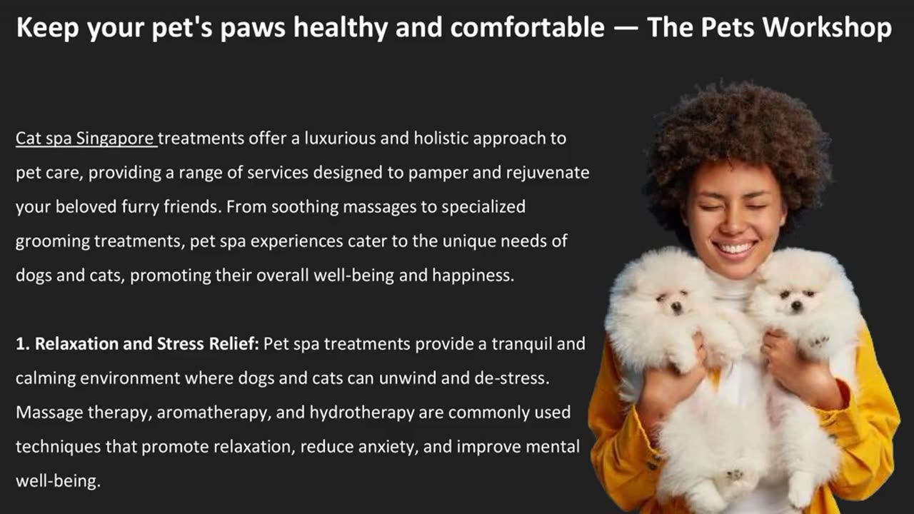 Keep your pet’s paws healthy and comfortable — The Pets Workshop