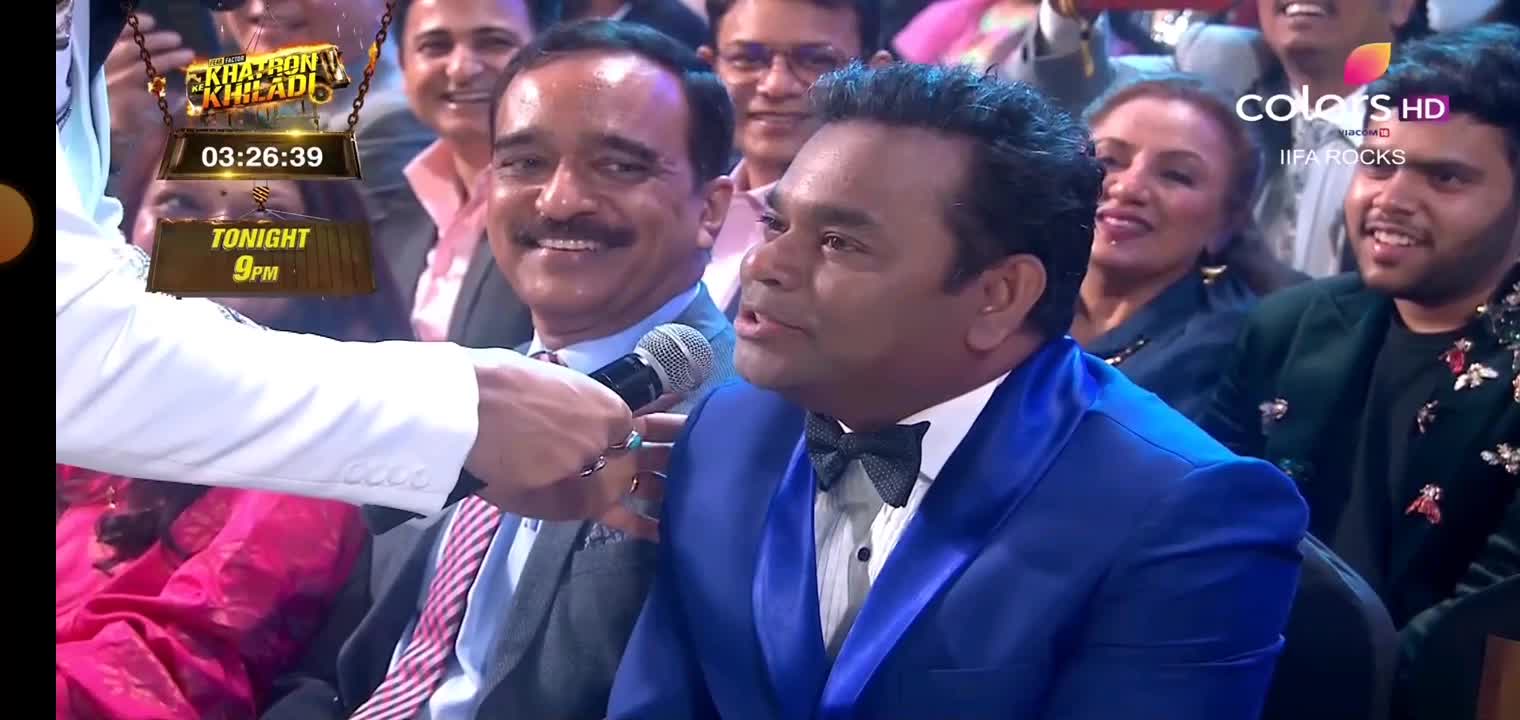 iffa rock 2022 funny video monish pal and A R Rahman