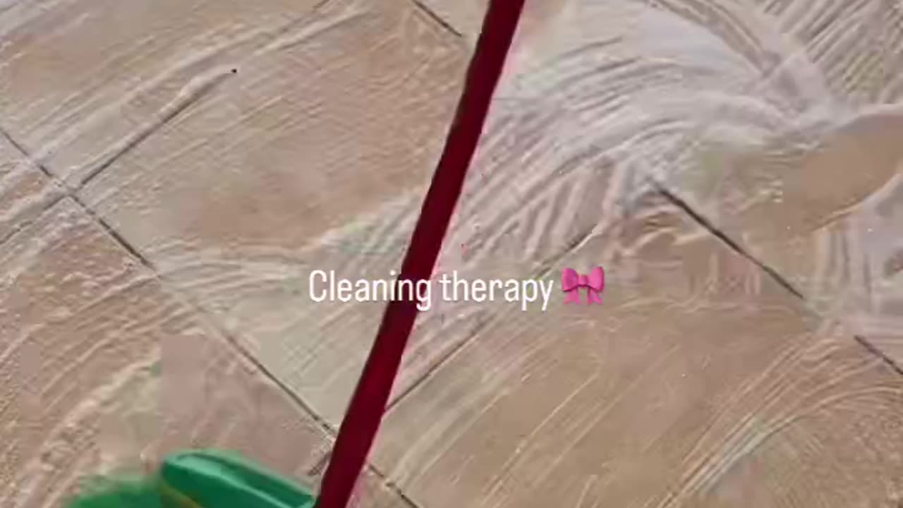 Cleaning therapy