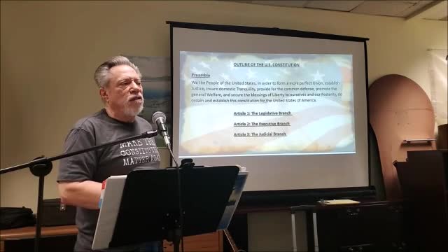 God and Country Seminar #4 - Session #3 - Our Founding Documents