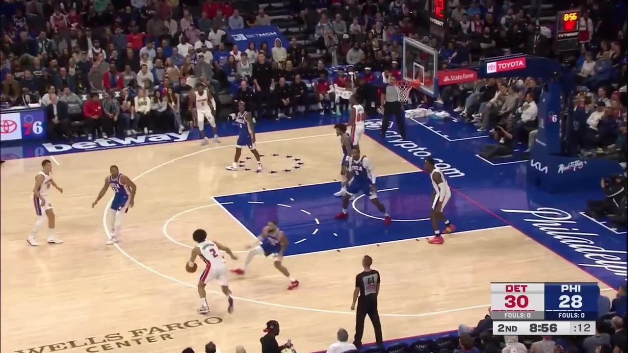 NBA Philadelphia 76ers vs Detroit Pistons 30/10/24