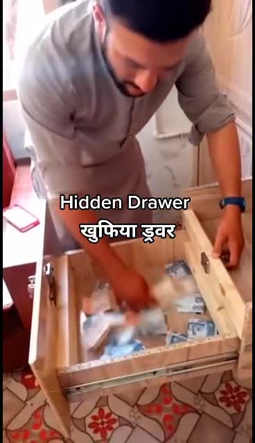 Unique idea to hide your money