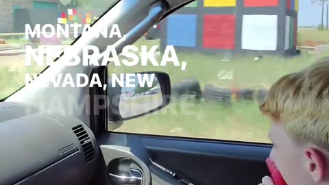 When you are bored on a roadtrip!