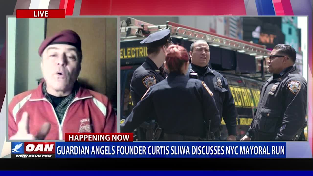 Guardian Angels Founder Curtis Sliwa Discusses NYC Mayoral Run