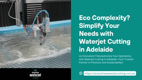 Shaping the Future of Precision with Waterjet Cutting in Adelaide