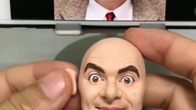 Mr bean//Clay Sculpture//The full figure sculpturing process from scratch