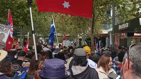 Sack Them All - freedom rally Perth 14 May 2022