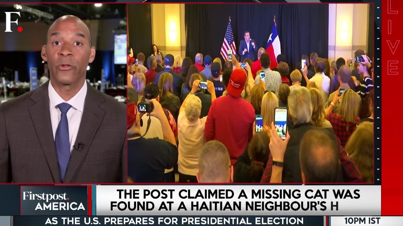 Trump's Running Mate JD Vance Says Haitian Migrants Killing & Eating Pets | Firstpost America