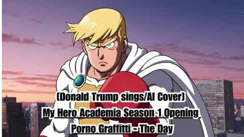 [Donald Trump sings/AI Cover] My Hero Academia Season 1 Opening Porno Graffitti - The Day