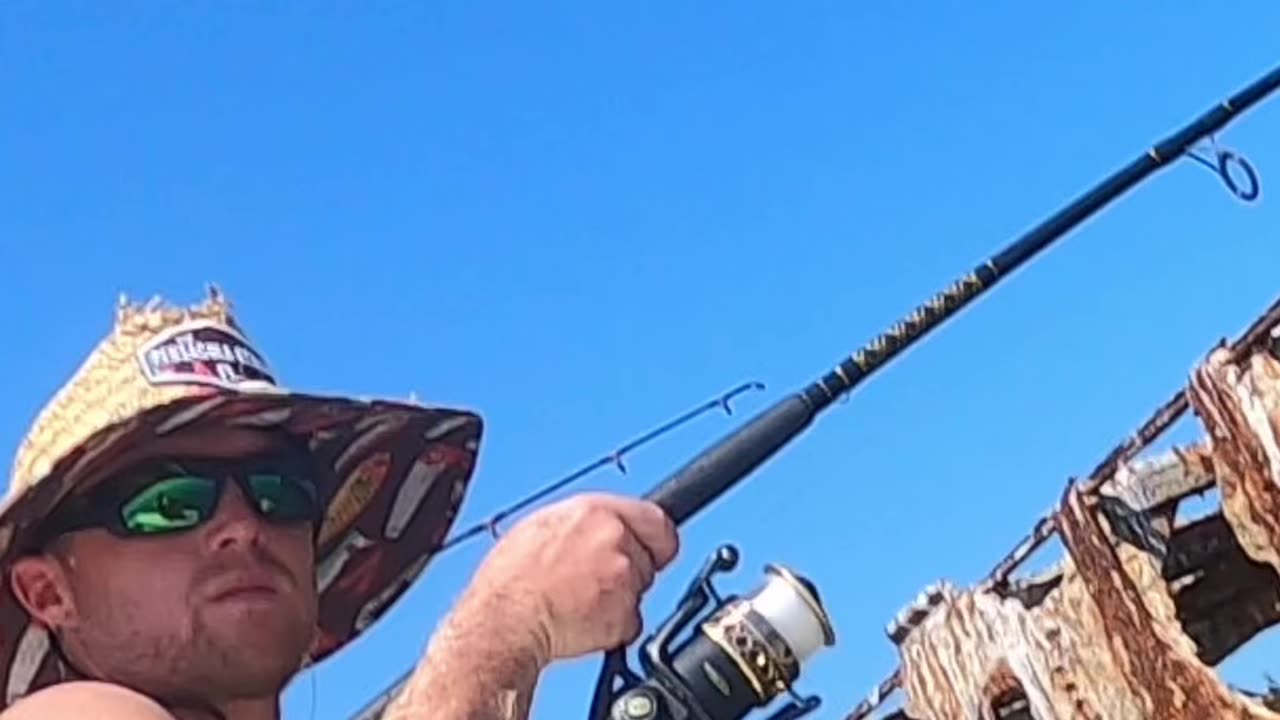 Flounder fishing Kiptopeke concrete ships