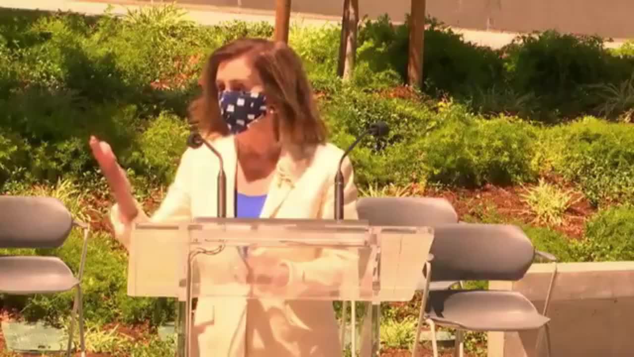Speaker Pelosi: "I'm not a big fan of Facebook. and There business model of misrepresentations."