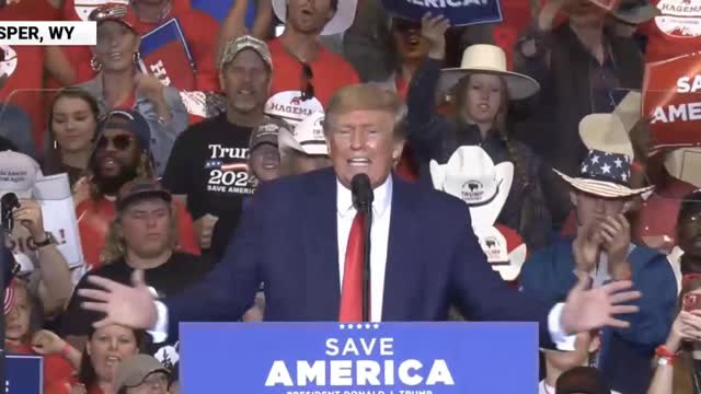 WHAT AN AMAZING EVENING!!! WYOMING IS MAGA COUNTRY!!!