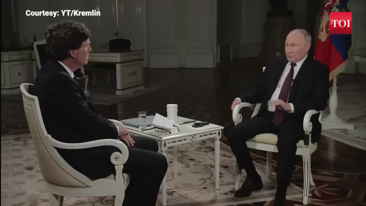 Vladimir Putin-Tucker Carlson's Most Scandalous Interview | Shocking Confessions Rock the World |TOI