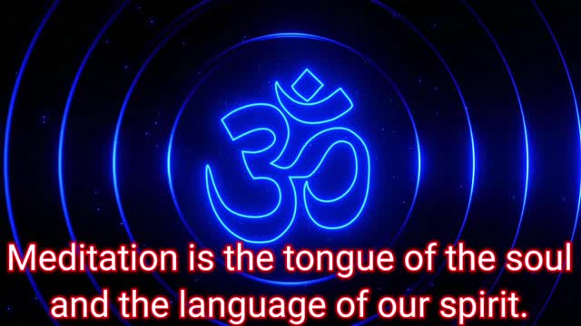 Meditation opens all the doors.( Love, prayer, God )