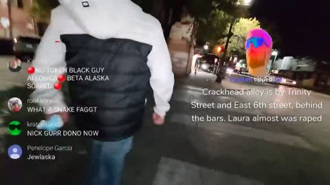 Baked Alaska maces black guy