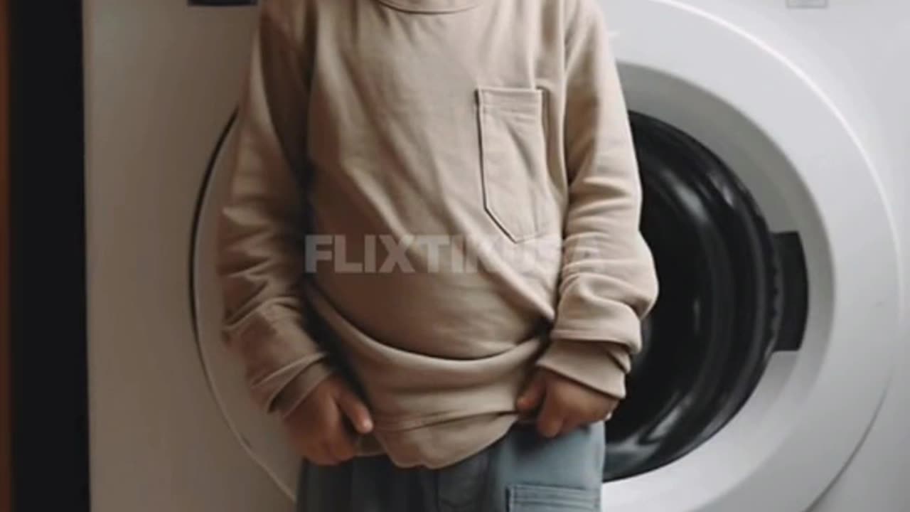 dad put son in the washing machine - child passed away