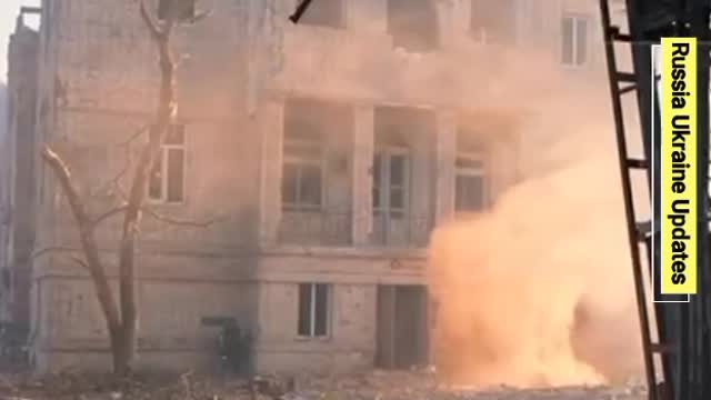 Russian marine was wounded by the Azov national battalion