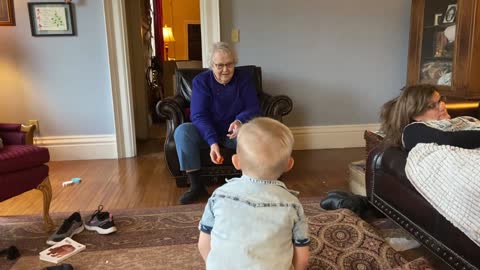 2019.12.24 Gatlin and Great Grandma