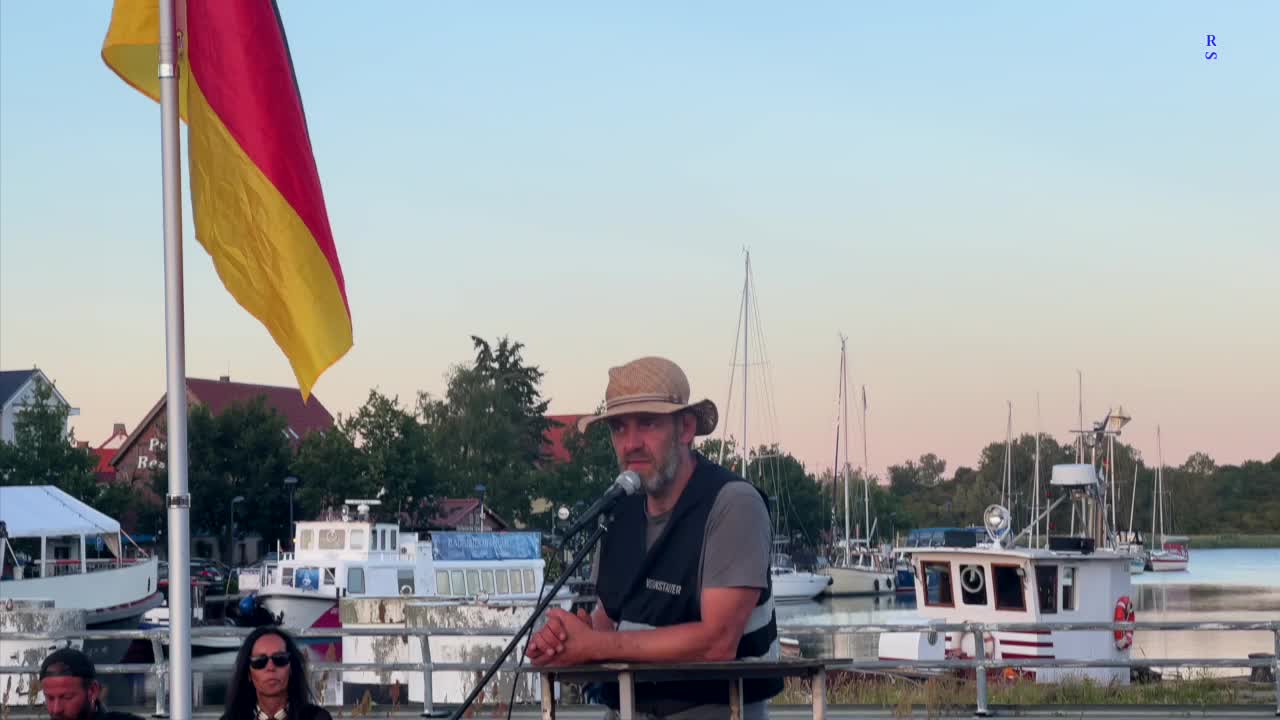 Wolgast - Abschlußrede von Stefan 12-04-2022