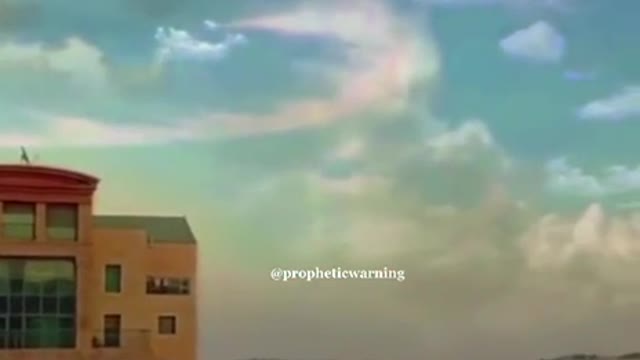 The sound of the trump...over Jerusalem.