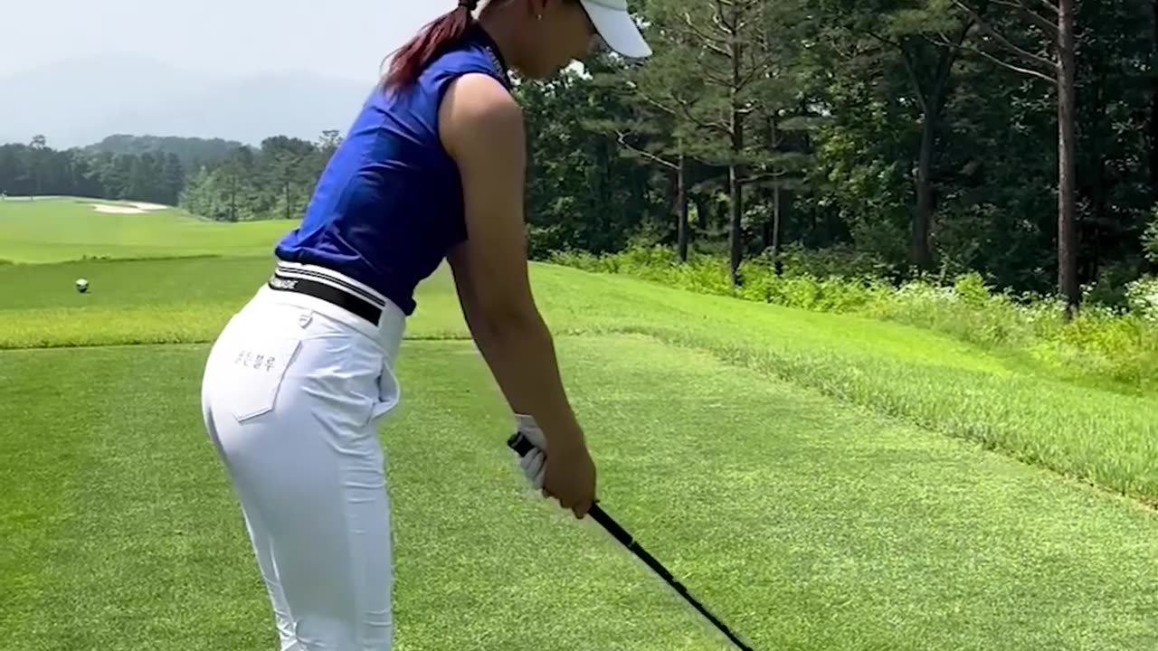 Hyunju Yoo part 3 #golf #golfer #professional #athlete #drive #hit #swing #shot #green #practice