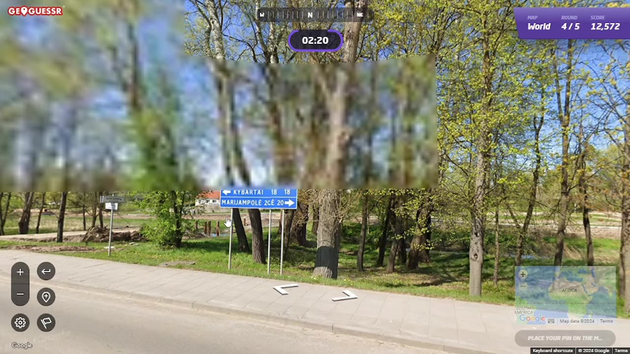 GeoGuessr : Daily Challenge, August 19, 2024