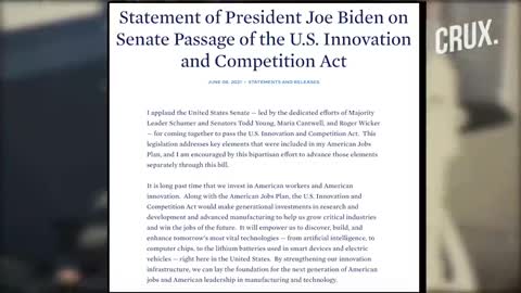 America's new anti china bill