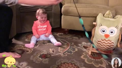 Funniest Baby And Cat Are Best Friends