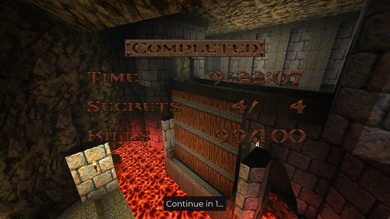 Quake - HIP2M3 The Catacombs Walkthrough (All Secrets)