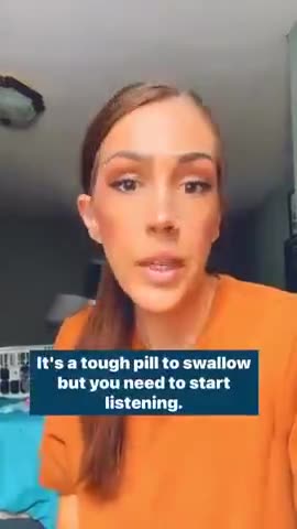 As she speaks, replace the word car with vaccine