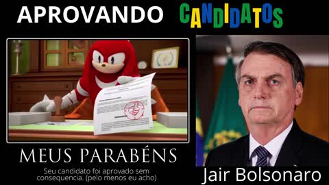 Knuckles Aprovando Candidatos