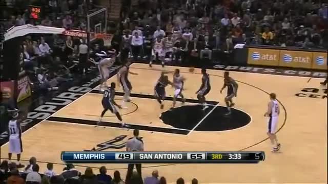 Manu Ginobili with the Fancy Assist.flv