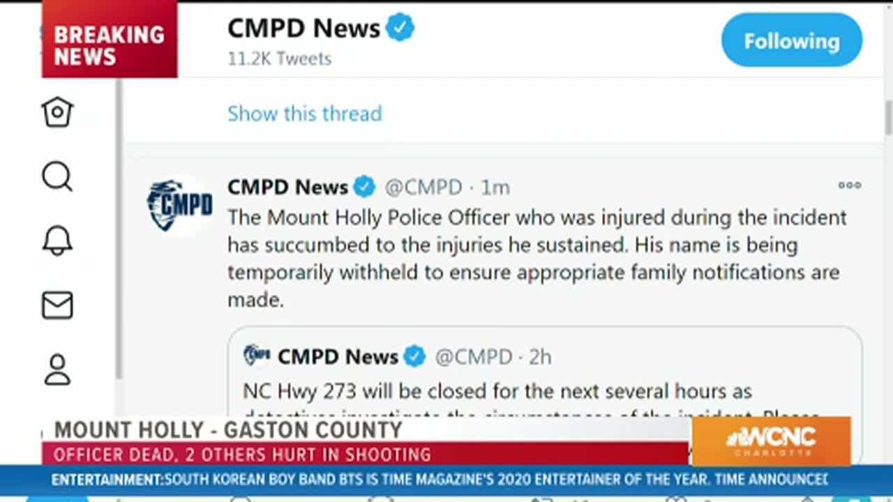 Mount Holly Police Officer Killed in Early Morning Shootout