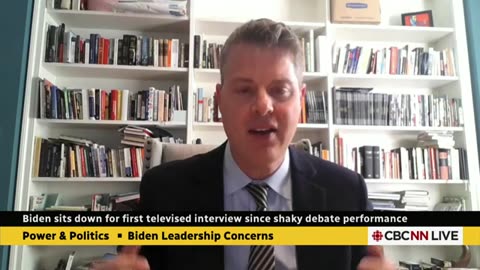 Joe Biden attends 1st televised interview since debate _ Power & Politics CBC News