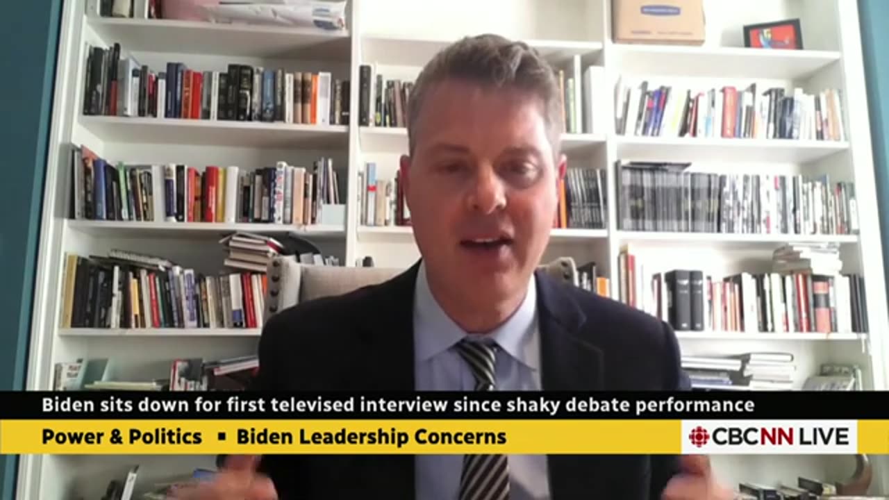 Joe Biden attends 1st televised interview since debate _ Power & Politics CBC News