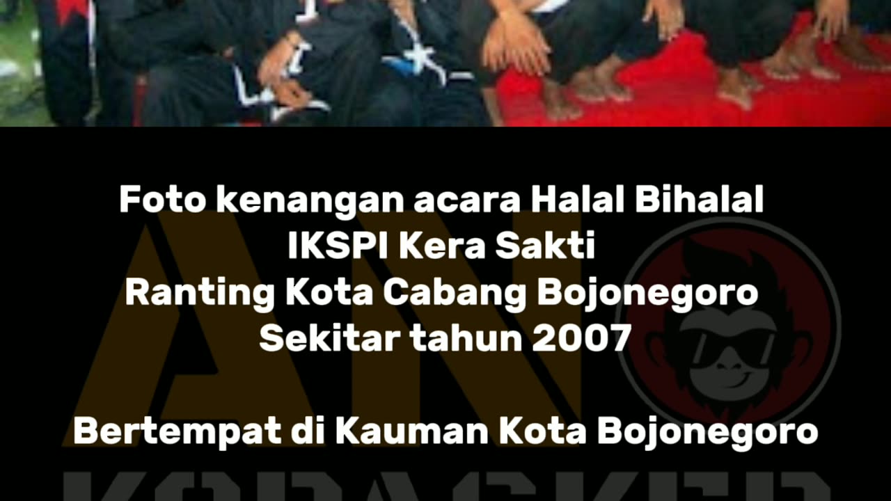 Halal Bihalal IKSPI Kera Sakti Ranting Kota Cabang Bojonegoro Sekitar tahun 2007