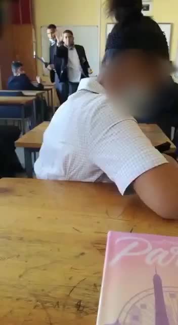 Bully burns pupil’s hair