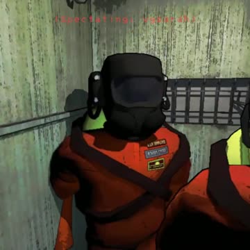 You said hit the button, hit the button ! I thought she was dead ! | Lethal Company