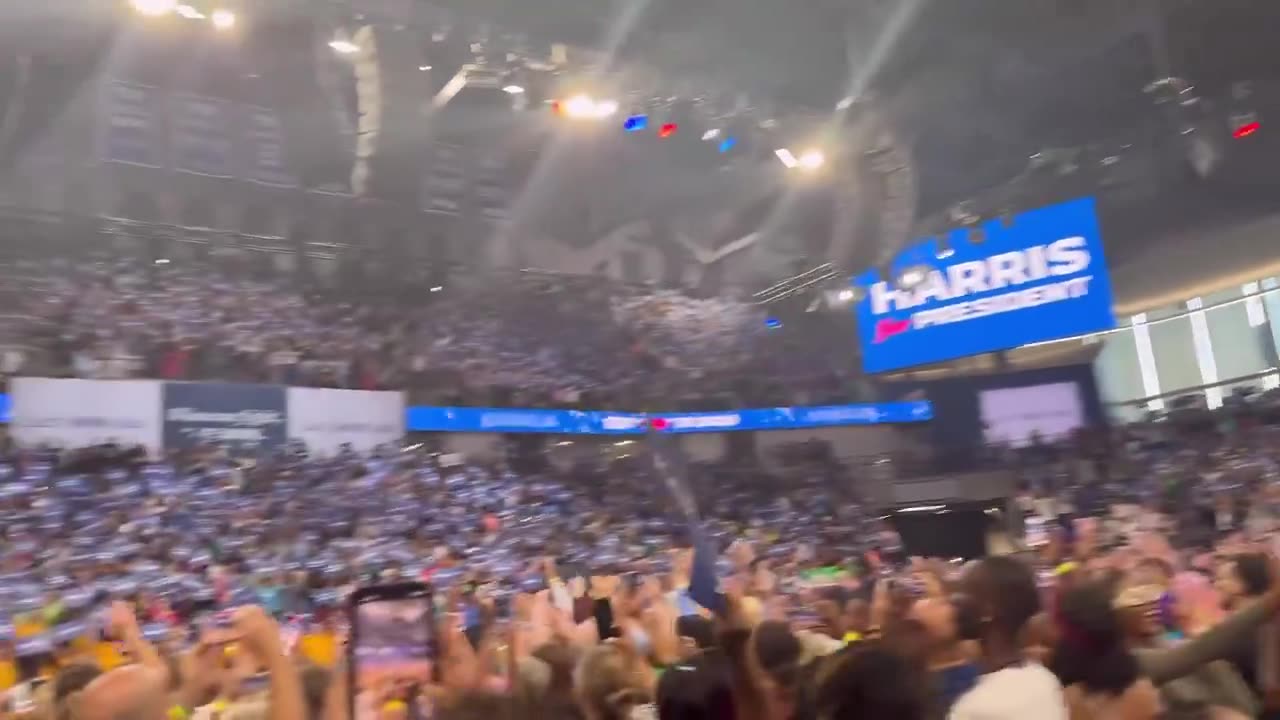 🚨 NEW: Thousands Attend Kamala Harris' Atlanta Rally—Support or Megan Thee Stallion? 🤔🎤