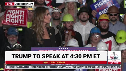 FULL SPEECH: Alina Habba Speaks at Trump Rally in Johnstown, PA - 8/30/24