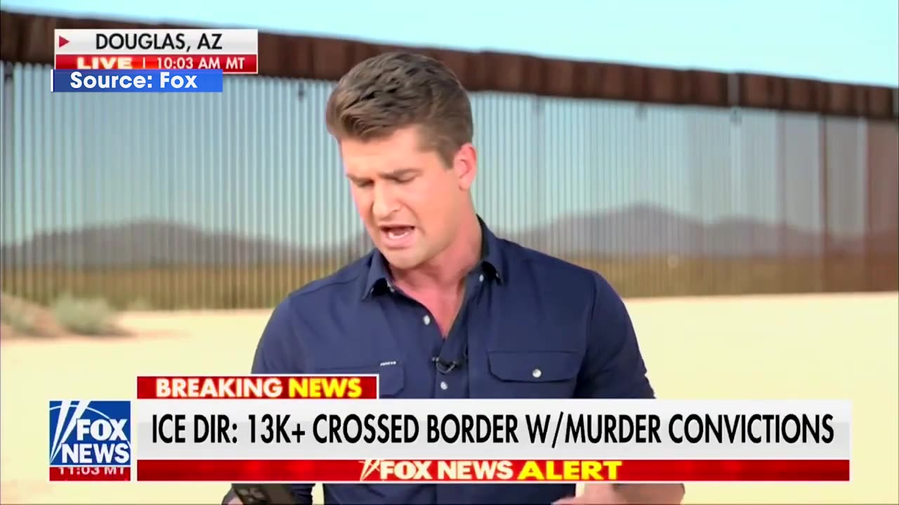 Breaking: 13,000 People Who Have Crossed Our Border Are Convicted Murderers