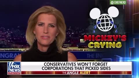 Laura Ingraham says "Disney Has Joined the Cabal" 👀