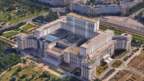 The Palace of the Parliament in Bucharest, Romania