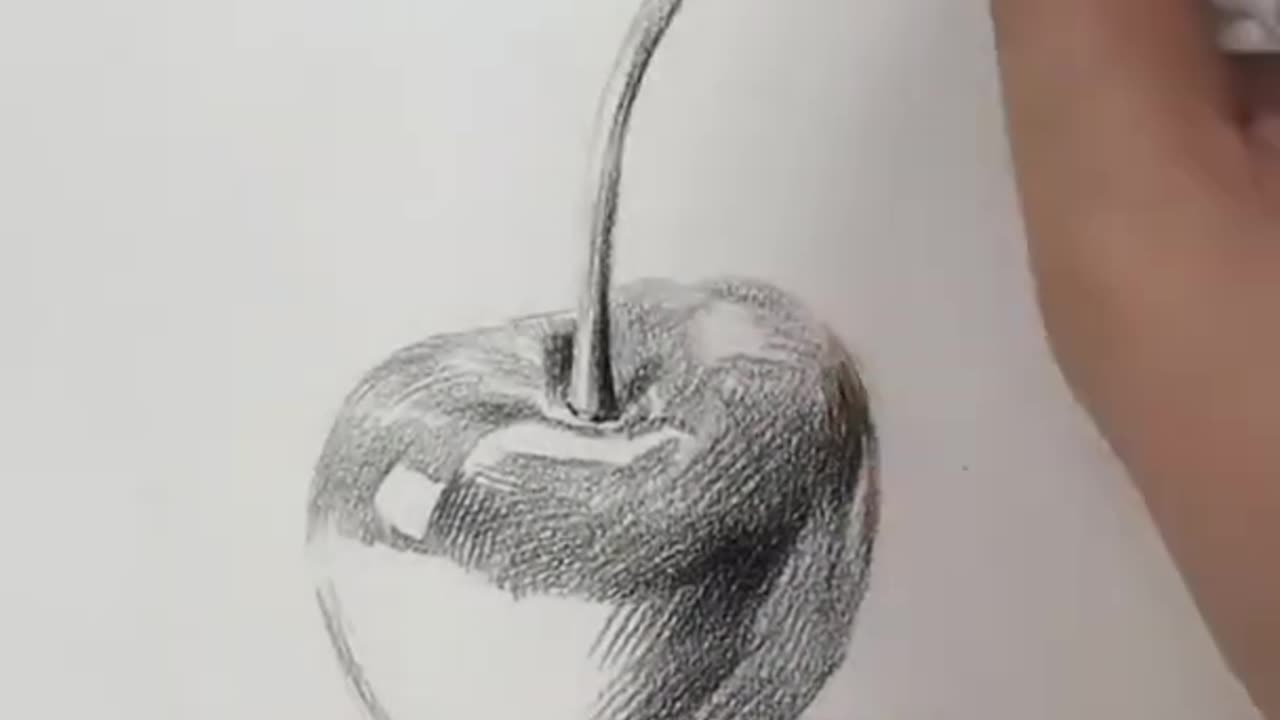 Amazing Pencil Drawing 3D Art | Satisfying Drawing Apple