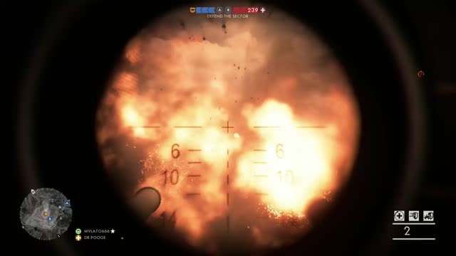 Battlefield 1: Fortress Gun vs Bomber