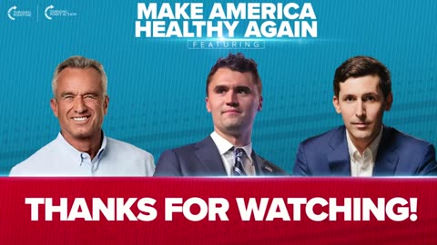 Full Event: Turning Point Action Presents "Make America Healthy Again" with RFK Jr. & Charlie Kirk